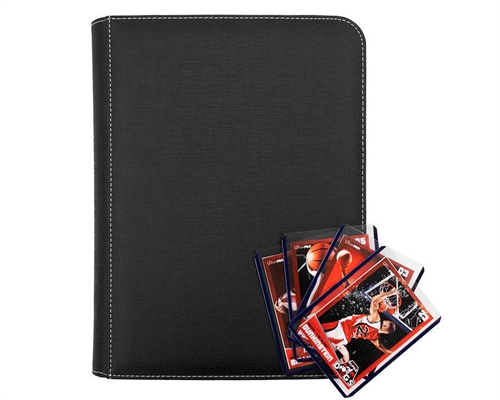 4-pocket Toploader Zippered Premium Pro-binder